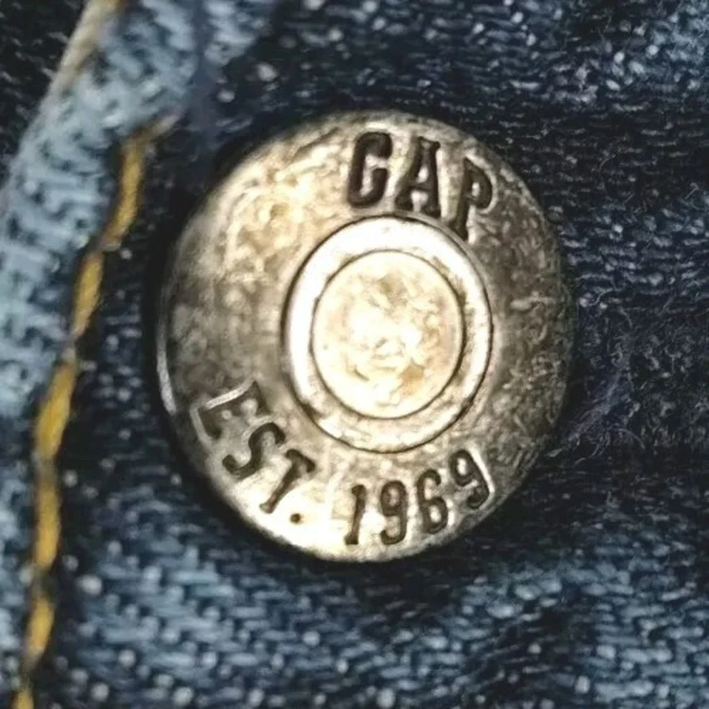 ✅👖🚨Vintage GAP Straight Fit Slim Blue Jeans Boy Size 5 Uncommon Look 📸SEE📏📸
